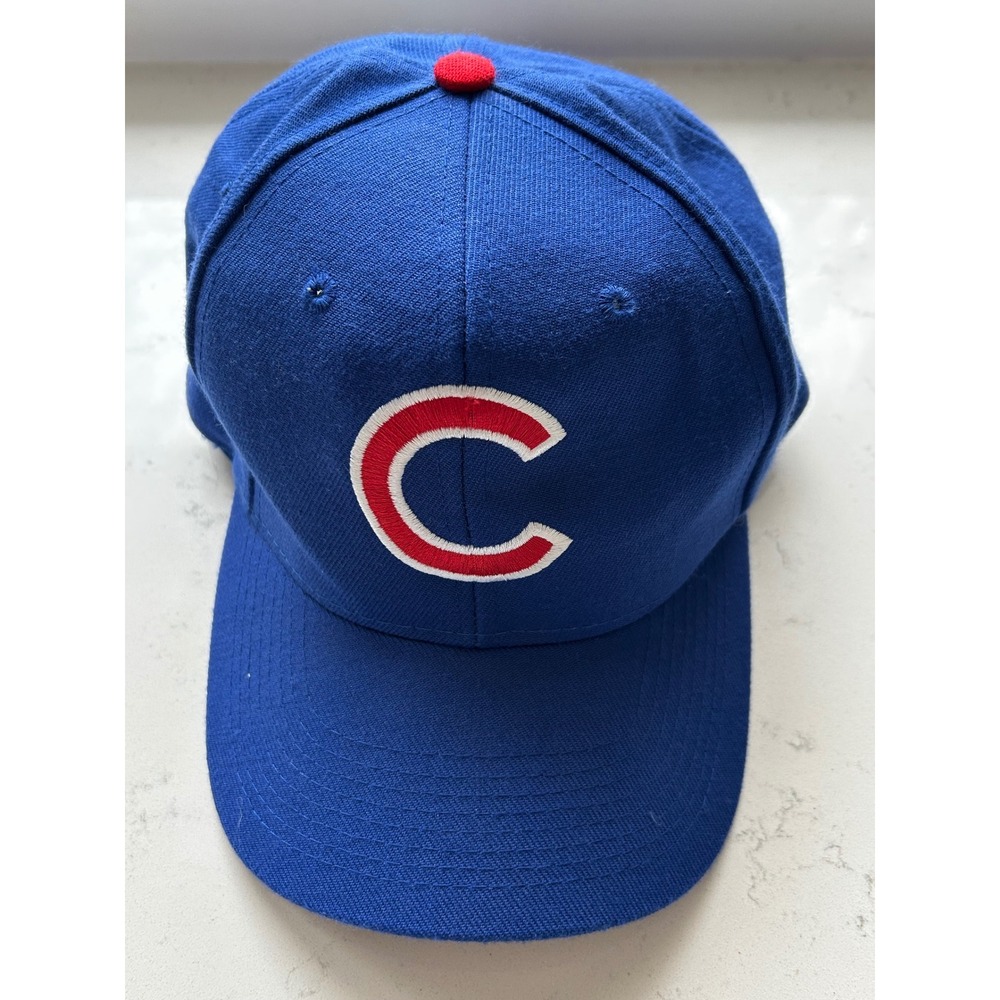 Chicago Cubs MLB Baseball Cap Blue Red White 'C' Logo Adjustable OSFM by‎ Logo 7